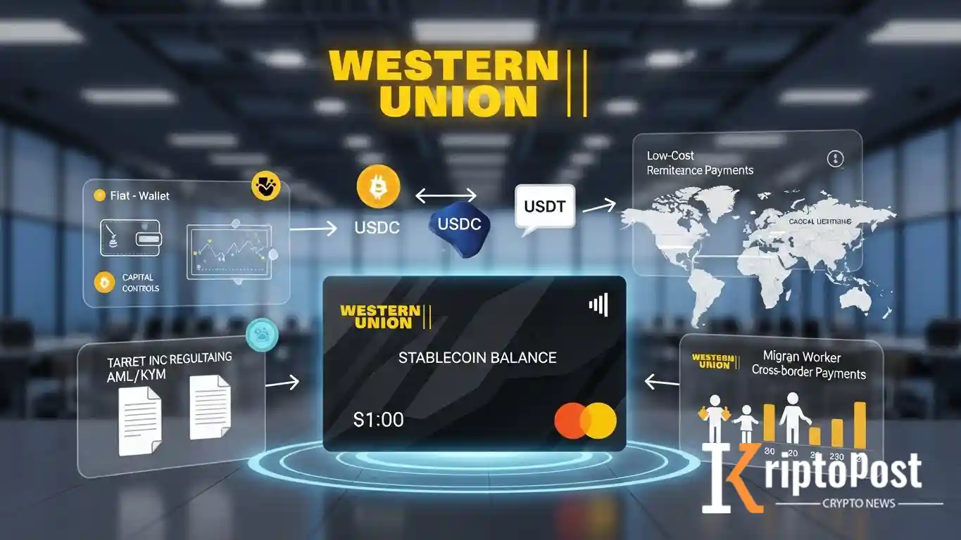 Western Union'dan Enflasyonla Mücadele Eden Ülkeler İçin Stablecoin Ön Ödemeli Kart