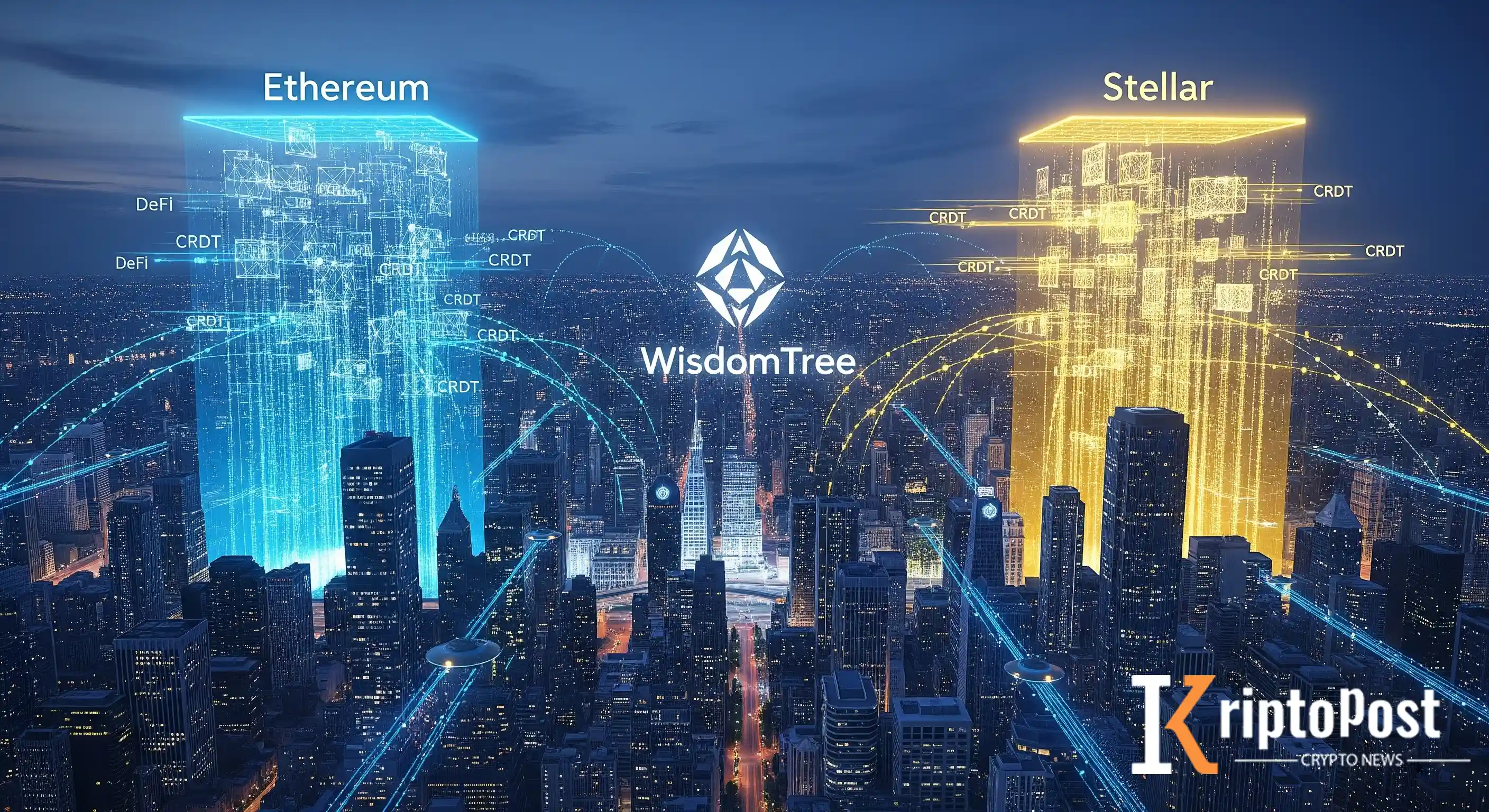 WisdomTree Özel Kredileri Ethereum ve Stellar Üzerinde Tokenize Ediyor