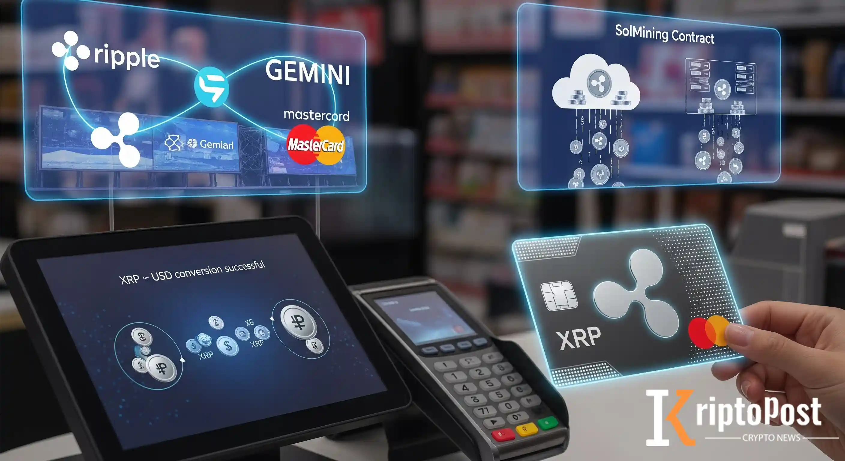 XRP Mastercard Ve SolMining İle Kripto Varlıklarda Yeni Kullanım ve Gelir Modeli