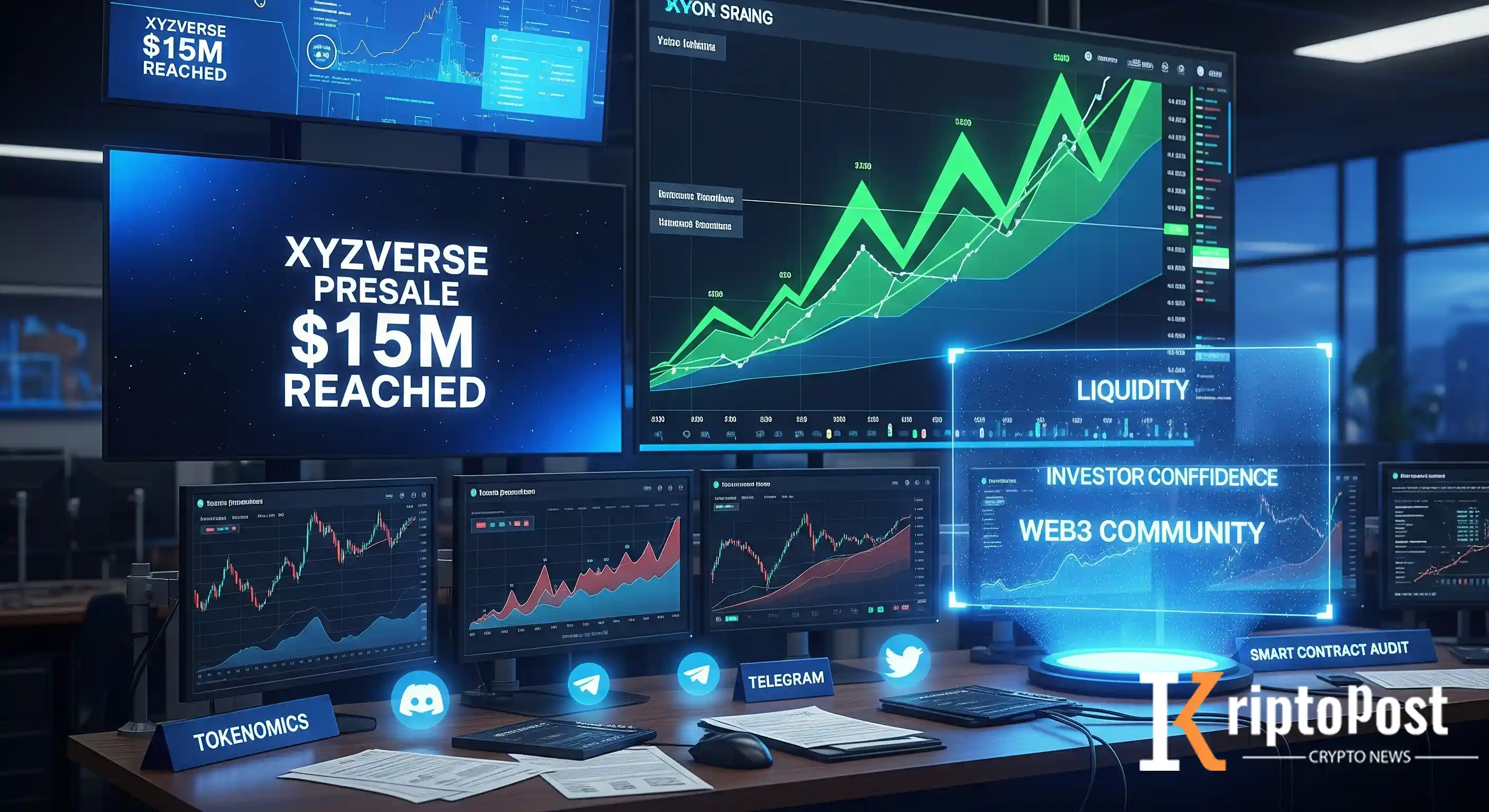 XYZVerse Topluluğu Ön Satış 15 Milyon Doları Aştıkça Seferber Oldu