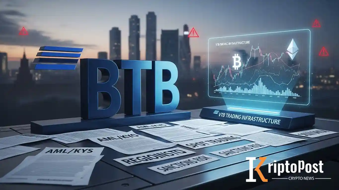 Yaptırım Altındaki Rus VTB Bankası Düzenlenmiş Spot Kripto Ticareti Başlatmayı Hedefliyor