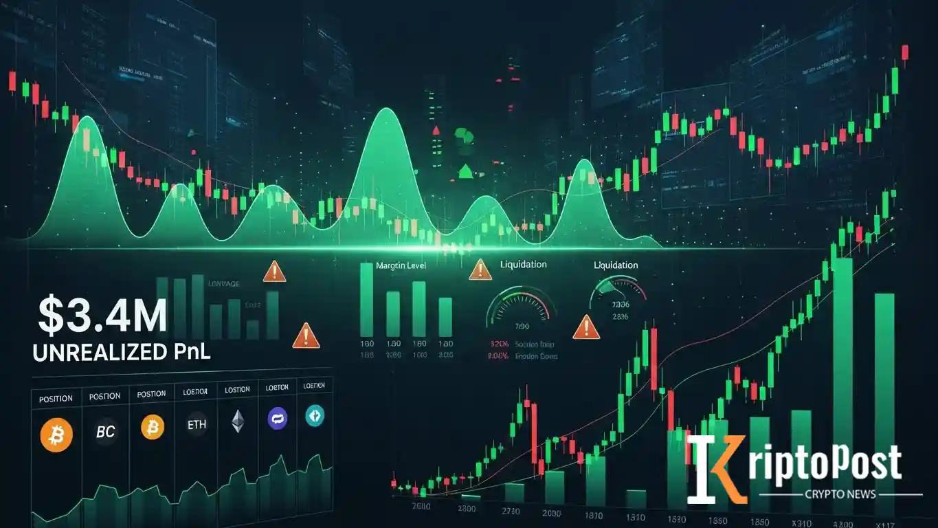 Yüksek Riskli Trader 17 Long Perpetual Pozisyonunda 3,4 Milyon Dolar Gerçekleşmemiş Kâr Bildirdi