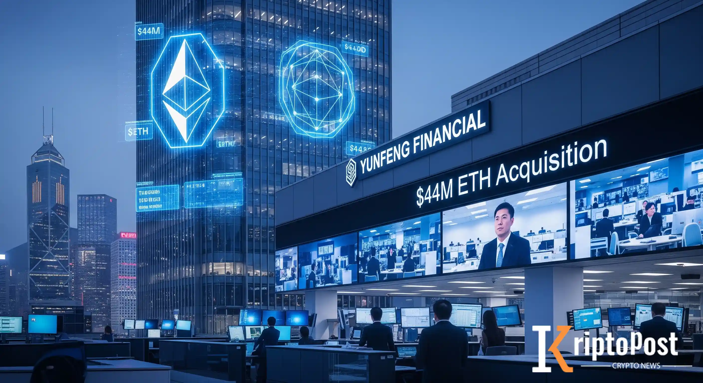 Yunfeng Financial 44 Milyon Dolarlık ETH Alımıyla Kurumsal Ethereum Dalgasına Katıldı